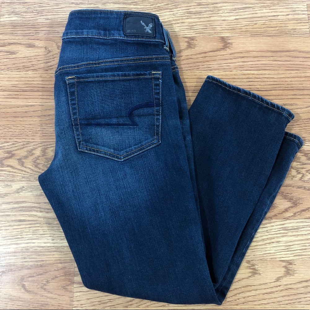 American Eagle Super Stretch Artist Crop Jeans 6